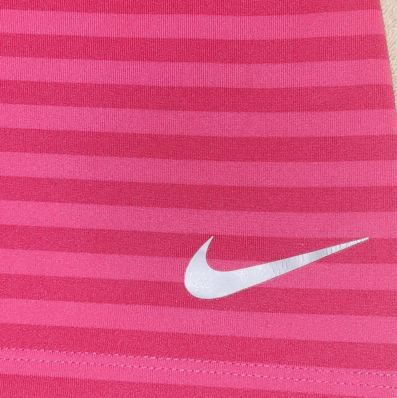 Nike Golf Dry-fit Top Pink Striped Large Sleeveless 💕 Excellent - Picture 4 of 4